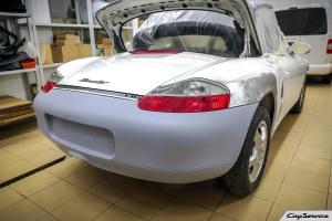 Кай Сервис. Кузовной участок. В работе... Boxster