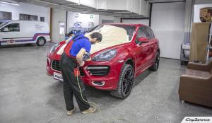 Кай Сервис. Внешнее оснащение автомобилей Porsche. Работаем...
