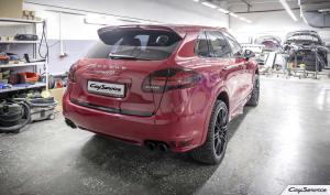 Кай Сервис. Внешнее оснащение автомобилей Porsche. Работаем...