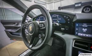 Кай Сервис. Внутреннее оборудование автомобилей Porsche. Porsche Taycan 4S