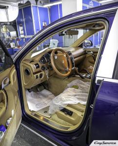 Кай Сервис. Внутреннее оборудование автомобилей Porsche. Работаем...
