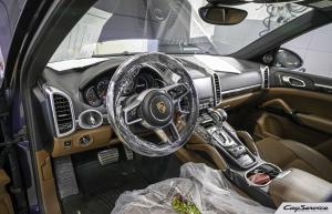 Кай Сервис. Внутреннее оборудование автомобилей Porsche. Работаем...