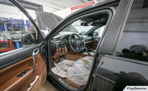 Кай Сервис. Внутреннее оборудование автомобилей Porsche. Работаем...