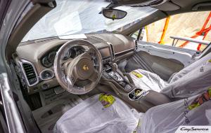 Кай Сервис. Внутреннее оборудование автомобилей Porsche. Работаем...