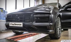 Кай Сервис. Внешнее оснащение кузова. Cayenne turbo S e-hybrid 4.0V8. TechArt