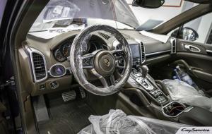 Кай Сервис. Внутреннее оборудование автомобилей Porsche. Работаем...