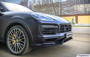 Кай Сервис. Внешнее оснащение кузова. Cayenne turbo S e-hybrid 4.0V8. TechArt