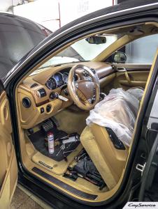 Кай Сервис. Внутреннее оборудование автомобилей Porsche. Работаем...