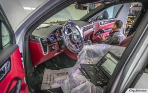 Кай Сервис. Внутреннее оборудование автомобилей Porsche. Работаем...