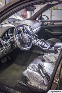 Кай Сервис. Внутреннее оборудование автомобилей Porsche. Работаем...